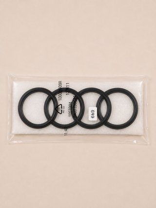 Insignia Audi Negra Delantera 249mm