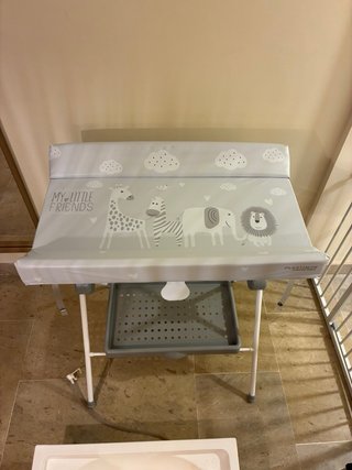Cambiador bebé con bañera Plastimyr