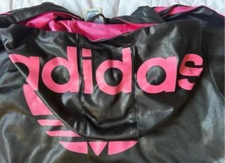 Chaqueta Adidas Chile 62 Negra Rosa Vintage