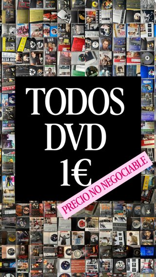 OFFERTA tutti i DVD a 1€ / prezzo NON negoziabile
