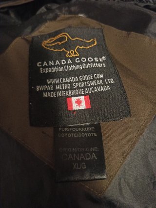 Chaqueta Canada Goose Marrón