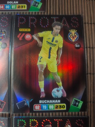 Lote 7 cromos Adrenalyn XL Protas