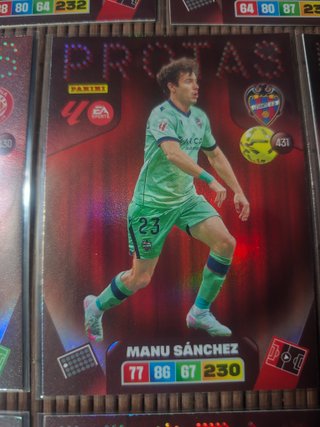 Lote 7 cromos Adrenalyn XL Protas