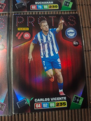 Lote 7 cromos Adrenalyn XL Protas