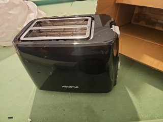Tostador Aigostar 2 Ranuras 750W Negra