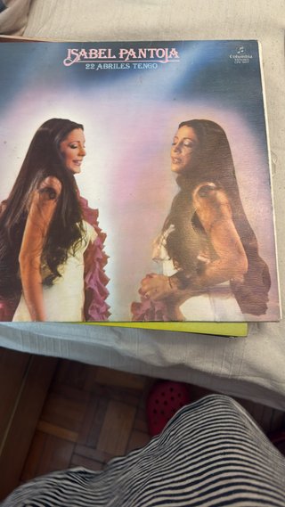 Vinilo Isabel Pantoja 22 Abriles Tengo