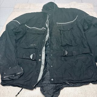 Cazadora Moto Gore-Tex Negra