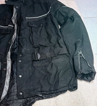 Cazadora Moto Gore-Tex Negra
