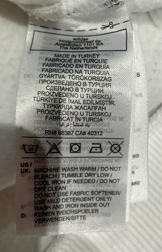 Sudadera Adidas Originals Blanca