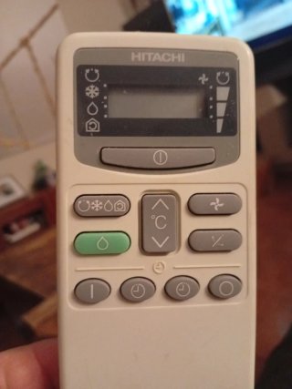 Mando aire acondicionado Hitachi