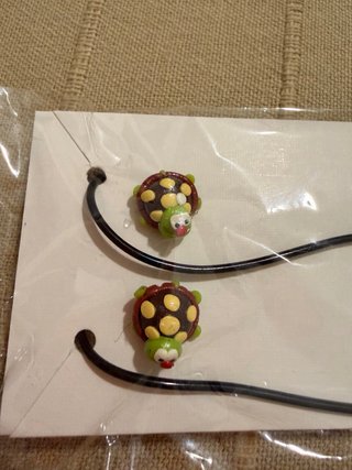 Conjunto colgante y pendientes tortuga
