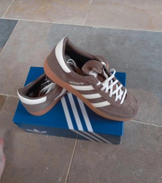 Adidas Handball Spezial Unisex Marrón/Blanco