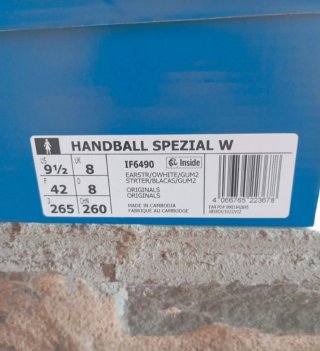 Adidas Handball Spezial Unisex Marrón/Blanco