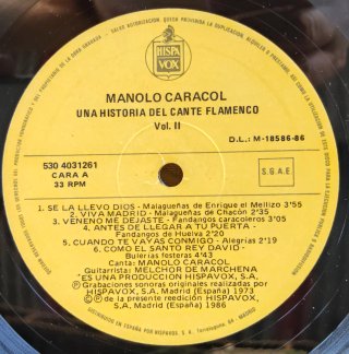 Manolo Caracol - Una Historia del Cante Flamenco 2