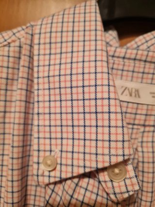 Camisa Zara cuadros M