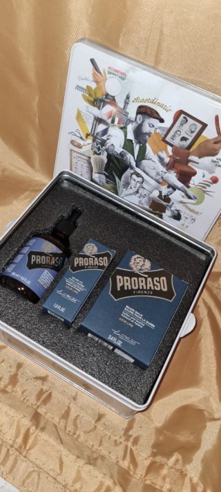 Set Proraso Cuidado Barba Azur Lime