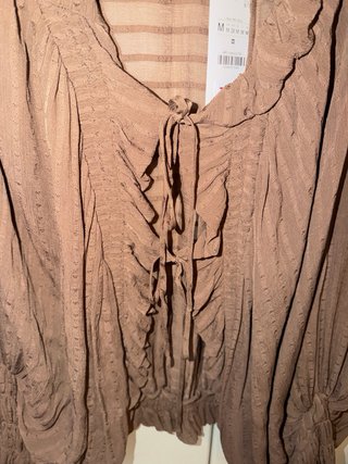 Blusa viral frunces zw collection