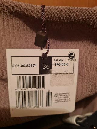 Vestido beige con cinturón negro Talla S