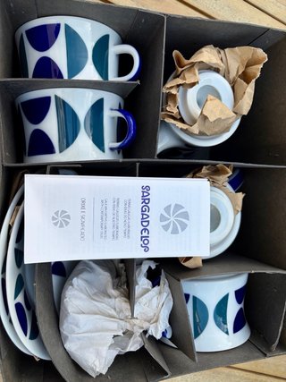 Set desayuno Sargadelos porcelana