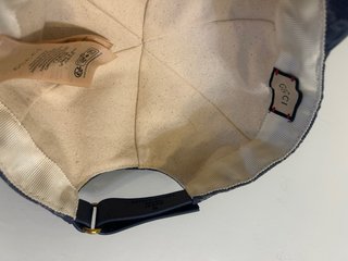 Gorra Gucci GG Azul y Gris