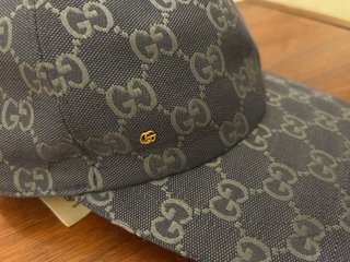 Gorra Gucci GG Azul y Gris