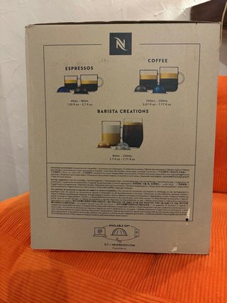 Cafetera Nespresso Vertuo Pop Color Blanco - NUEVA