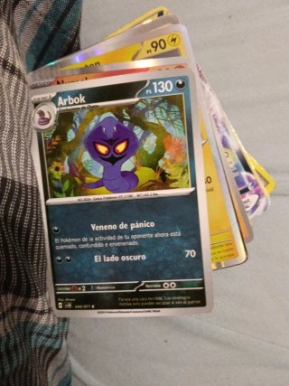 Cromos Pokémon Arbok 130 PS