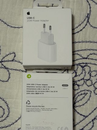 Adaptador de Corriente USB-C 20W Apple Original