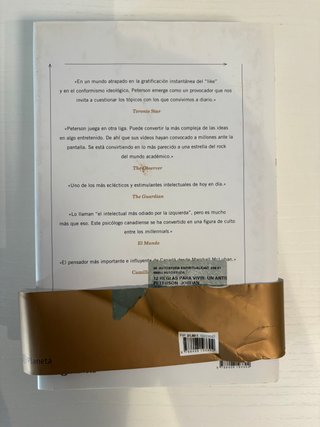 12 reglas para vivir : un antídoto al caos