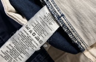 Bermudas Dustin vintage azul marino algodón XL