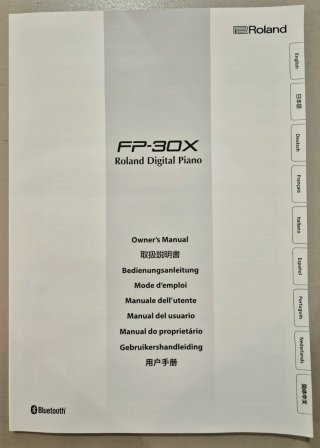 Roland FP-30X WH Piano Digital