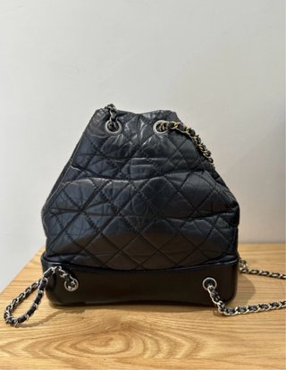Bolso Chanel Negro Piel Acolchado
