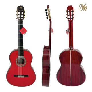 Guitarra Flamenca Roja Del diego del morao