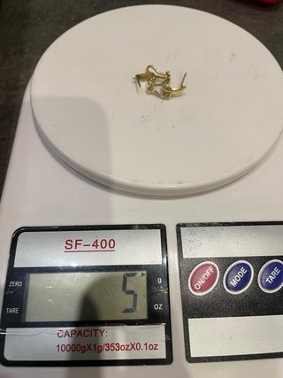Orecchini in oro 18k con clip
