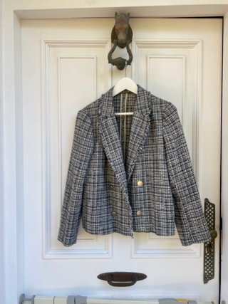 Blazer in tweed Massimo Dutti