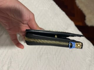Cartera Bimba y Lola Negra Cocodrilo