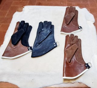 Guantes de cetrería de cuero