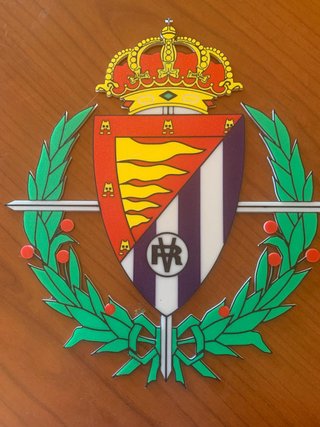 Escudo de Fútbol 3D con Peana (Personalizable)