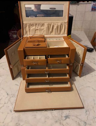 Grande cofanetto porta gioielli