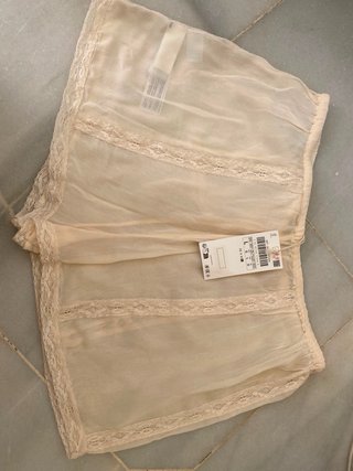 Pijama Zara Home marfil