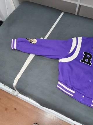 Chaqueta Beisbolera Bershka Morada R 1998