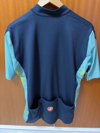 Maillot Ciclismo Castelli Azul y Celeste