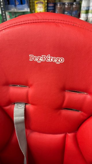 Trona Peg Perego Prima Pappa Follow Me Roja