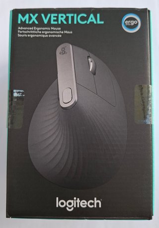 Logitech MX Vertical Ratón Ergonómico
