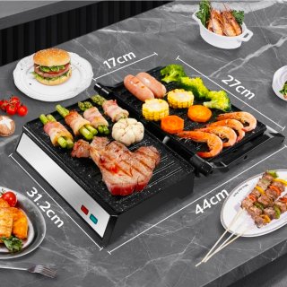Sandwichera Grill Aigostar 1500W Cerámica