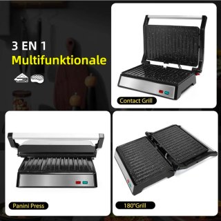 Sandwichera Grill Aigostar 1500W Cerámica