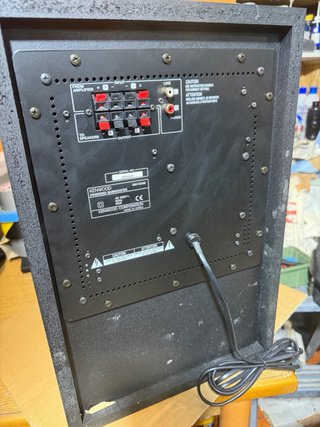 Subwoofer Attivo Kenwood Nero