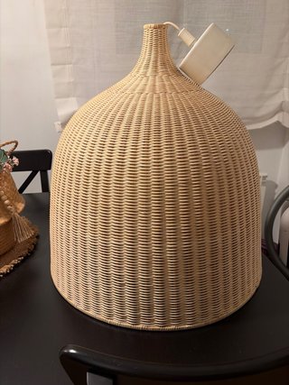 Lámpara de techo ratán Ikea