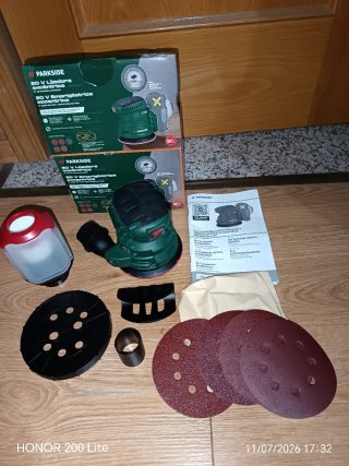 Lijadora  20V PARKSIDE NUEVO (Sin Batería)