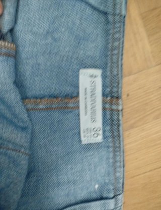 Falda pantalón vaquera azul